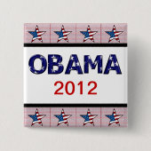 OBAMA 2012 CAMPAIGN BUTTON (Voorkant)