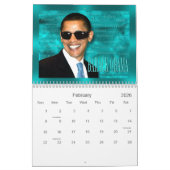 Obama 2012 Collectible Keepomwille Calendar III Kalender (Feb 2026)