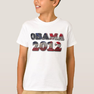 Obama 2012 Flag Kind T-Shirt