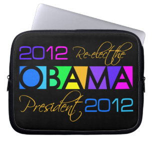 OBAMA 2012-laptophoes Laptop Sleeve