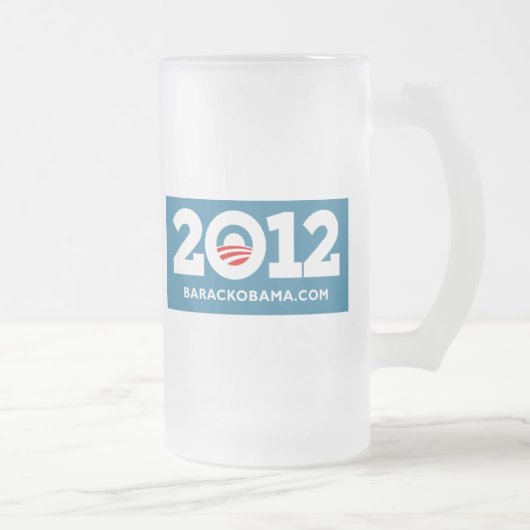 Obama 2012 matglas bierpul (Rechts)