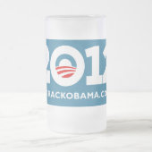Obama 2012 matglas bierpul (Center)