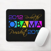 OBAMA 2012 mousepad Muismat (Met muis)