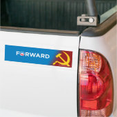 Obama 2012 (parodie) Op weg naar het socialisme Bumpersticker (Op Truck)