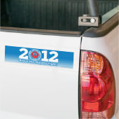 Obama 2012 (parodie) toont de Maya's goed! Bumpersticker (Op Truck)