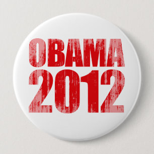 OBAMA 2012 - .png Ronde Button 4,0 Cm