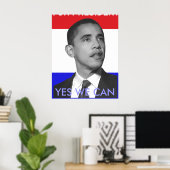 Obama 2012 poster (Thuiskantoor)
