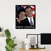 Obama 2012 poster (Thuiskantoor)