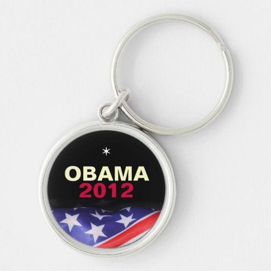 OBAMA 2012 Premium-Sleutelhanger Sleutelhanger (Voorkant)