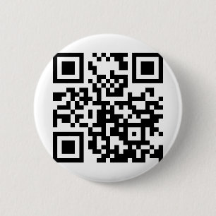 Obama 2012 QR CODE Ronde Button 5,7 Cm