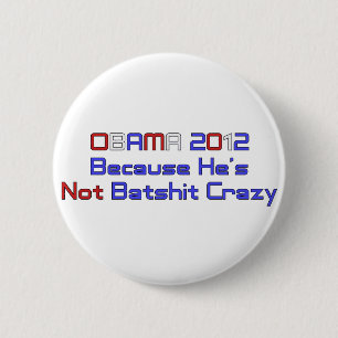OBAMA 2012 RONDE BUTTON 5,7 CM
