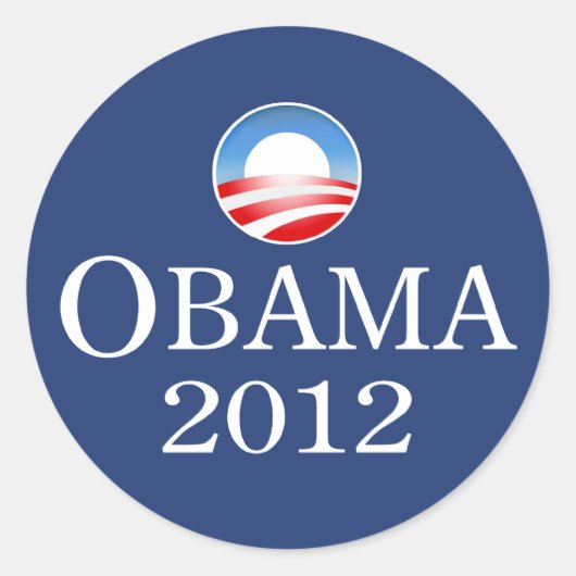Obama 2012 Sticker (Voorkant)