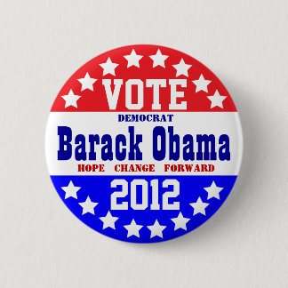 Obama 2012 ( stijl) ronde button 5,7 cm