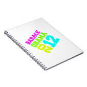 OBAMA 2012 SWAY NEON NOTITIEBOEK (Rechterzijde)