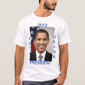 OBAMA 2012 T-SHIRT (Voorkant)
