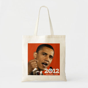 Obama 2012 tote bag