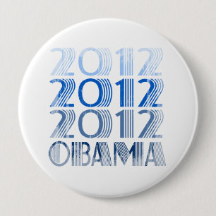 OBAMA 2012 Vintage.png Ronde Button 4,0 Cm