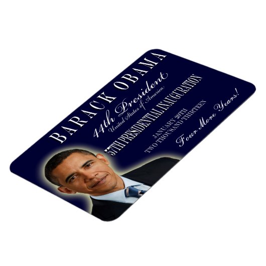 Obama 2013 Inauguration Magnet commémoratif (Côté Gauche)