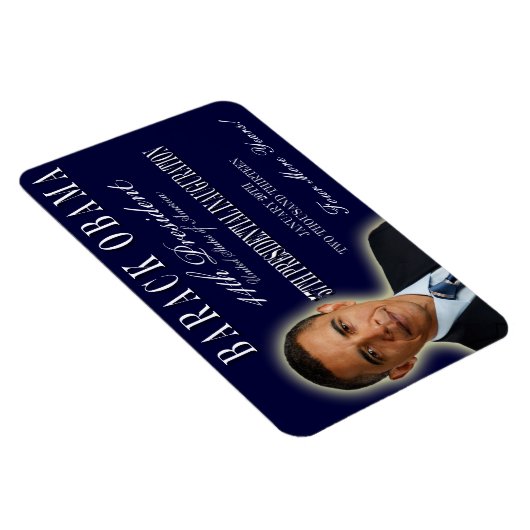 Obama 2013 Inauguration Magnet commémoratif (Côté Droit)