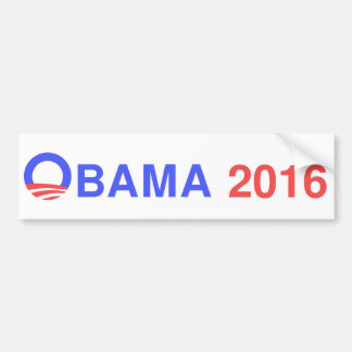 OBAMA 2016 BUMPERSTICKER