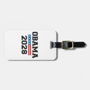 Obama 2028 Democratische Verkiezingen VS Bagagelabel