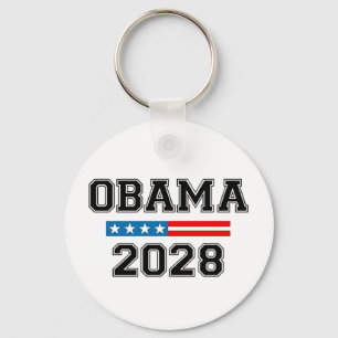 Obama 2028 Democratische Verkiezingen VS Sleutelhanger