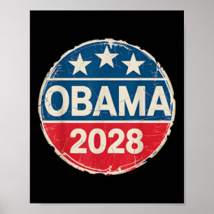 Obama 2028 grappige politieke patriottische verki Poster