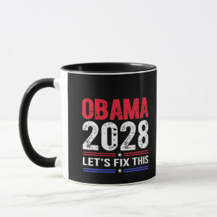 Obama 2028: Laten we deze democratische verkiezing Mok
