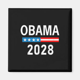 Obama 2028 Shirt stemt Obama voor President 2028 Magneet