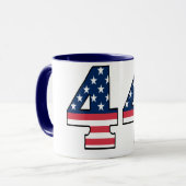Obama 44 Mok (Voorkant links)