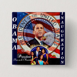 Obama,45e President USA_ Button