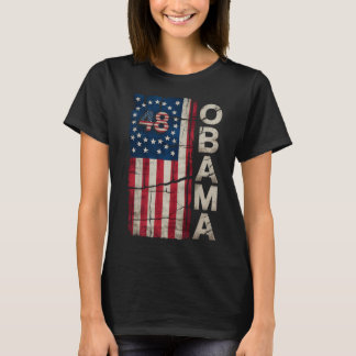 Obama 48e President Amerikaanse vlag voor Presi T-shirt