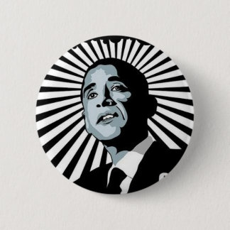 obama 5 ronde button 5,7 cm