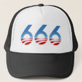 Obama 666 trucker pet (Voorkant)