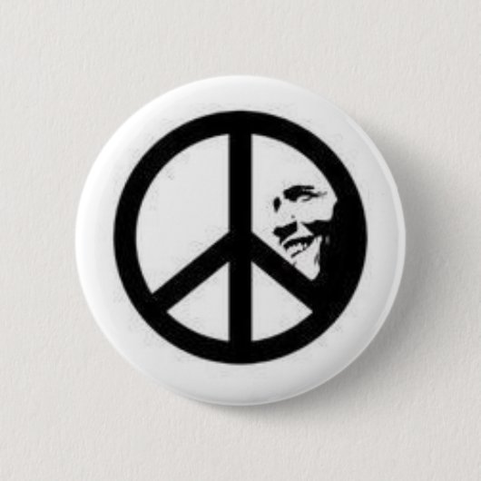 obama 6 ronde button 5,7 cm (Voorkant)