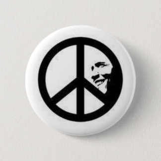 obama 6 ronde button 5,7 cm