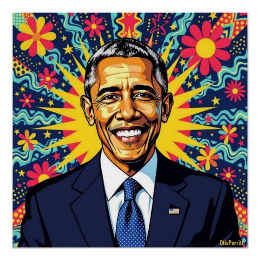 OBAMA-8 PERFECT POSTER (Voorkant)