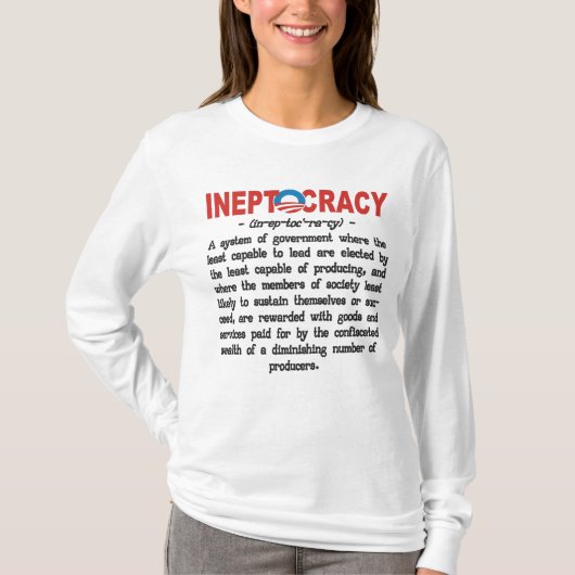 Obama Administration Ineptocratie T-shirts & Pette (Voorkant)
