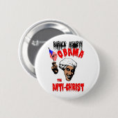 Obama Anti-Christus Button (Voorkant /achterkant)