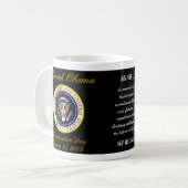 Obama avec Kennedy - Coffee Mug (Devant gauche)