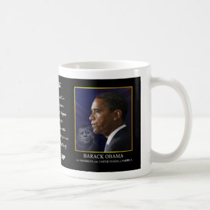 Obama avec Kennedy - Coffee Mug