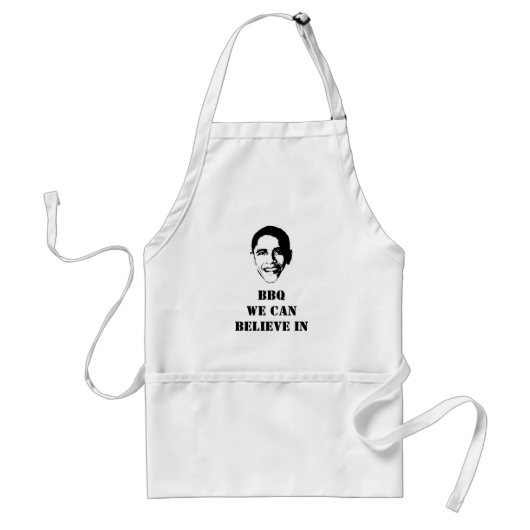 OBAMA BBQ APRON STANDAARD SCHORT (Voorkant)