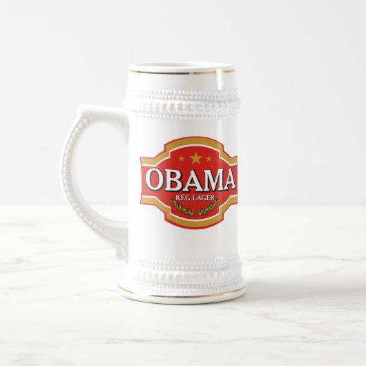 Obama Beer Stein Bierpul (Links)
