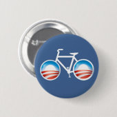 Obama Bicycle Button (Voorkant /achterkant)