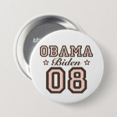Obama Biden 08 Button (Voorkant /achterkant)