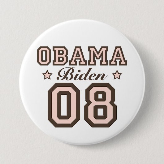 Obama Biden 08 Button (Voorkant)
