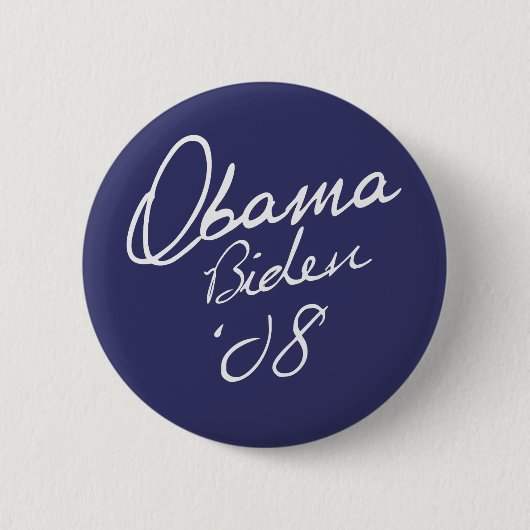 Obama Biden '08 Button (Voorkant)