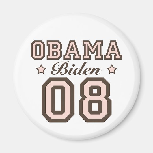 Obama Biden 08 magneet (Voorkant)