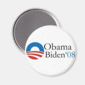 Obama Biden '08 Magnet (Recto/Verso)