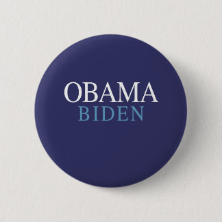 OBAMA / BIDEN 08 RONDE BUTTON 5,7 CM